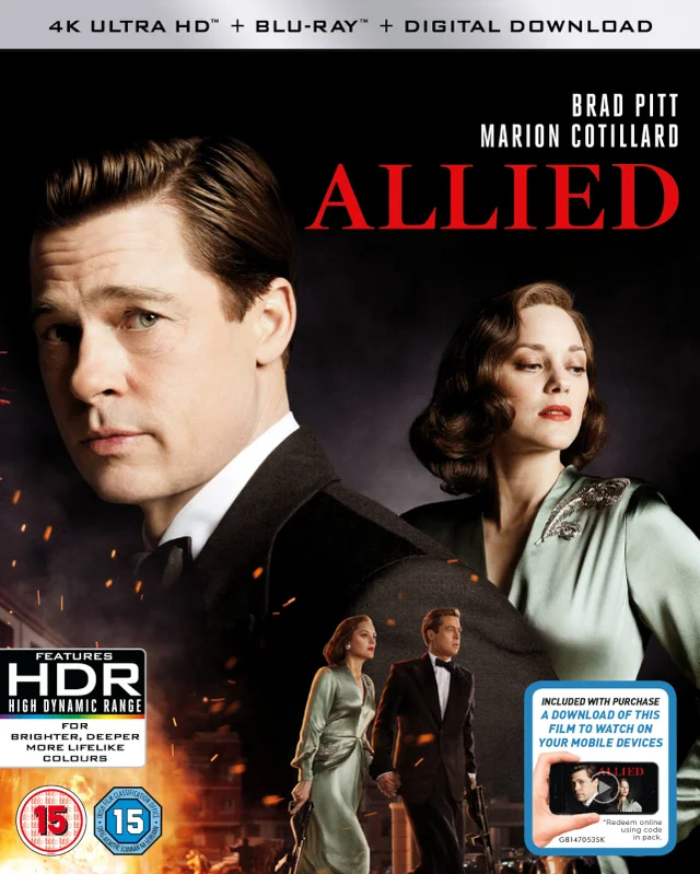 Allied - 4K Ultra HD