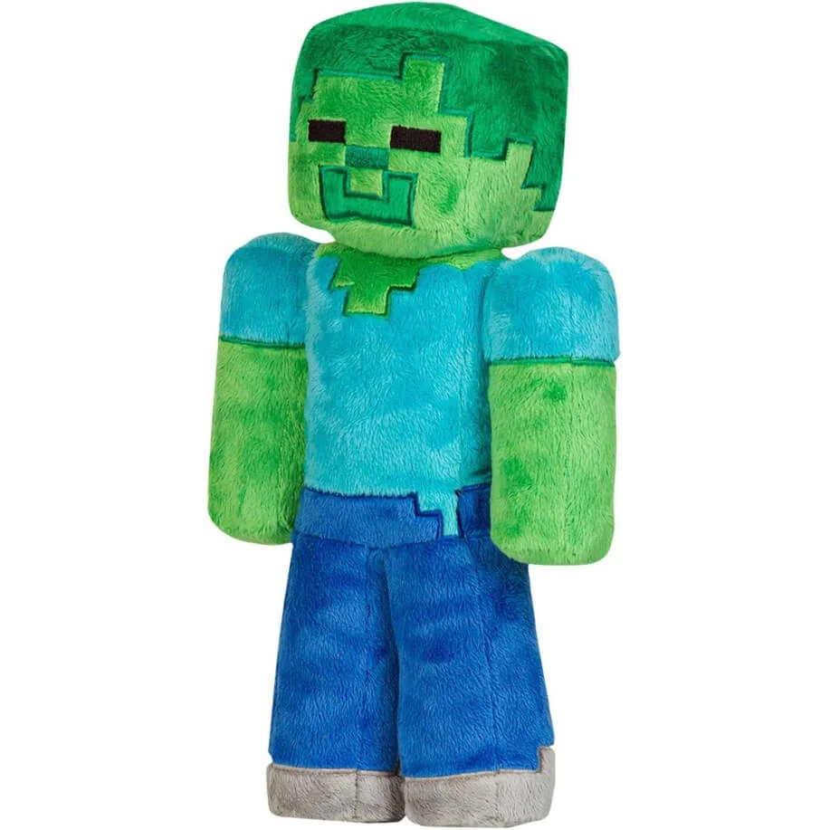 Minecraft Plush Figure Zombie Image 1