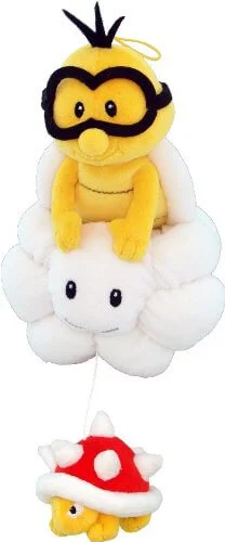 Super Mario Plush 8" Jyugemu / Lakitu Plush Image 1