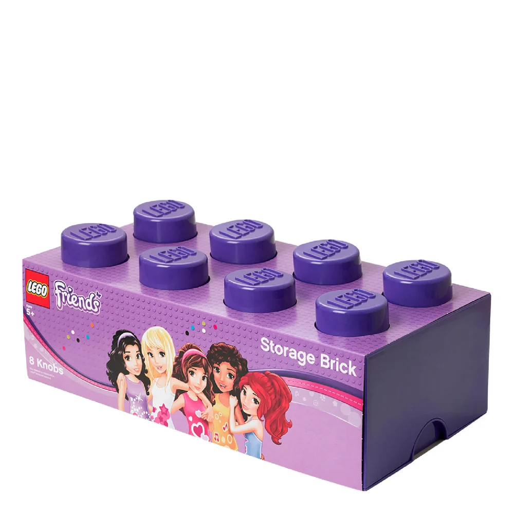 LEGO Friends Storage Brick 8 - Lilac Image 1