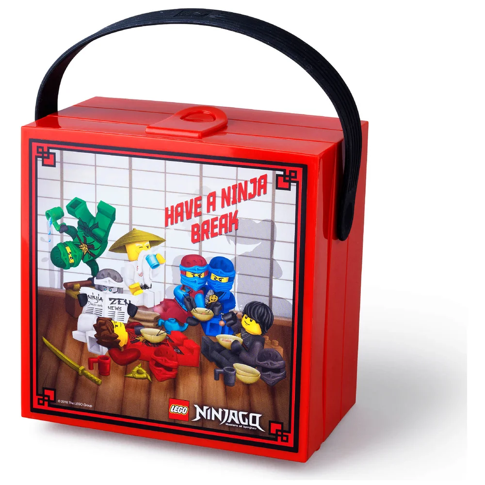 LEGO Lunch Box with Handle - LEGO Ninjago Image 1