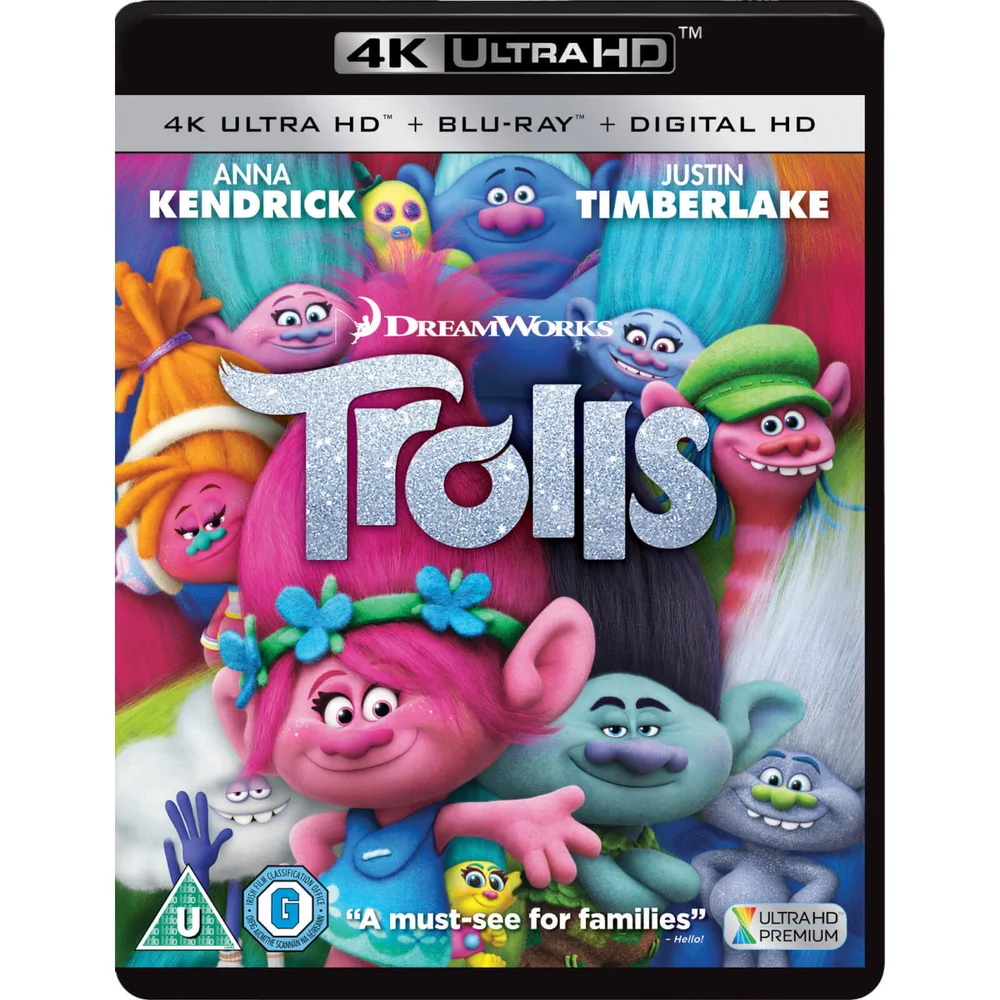 Trolls - 4K Ultra HD (Includes UV Copy) Image 1