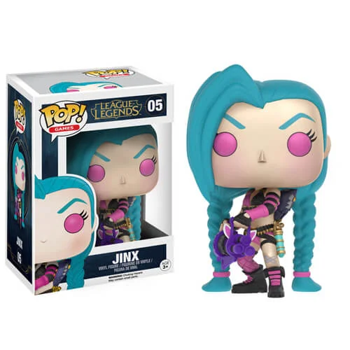 League Of Legends Jinx Pop Vinyl Figure Image 1
