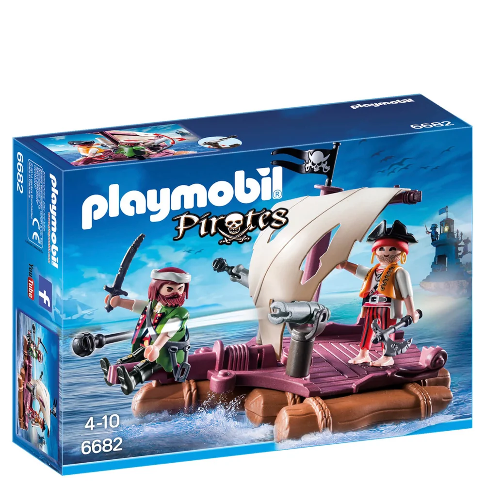 Playmobil Pirate Raft (6682) Image 1