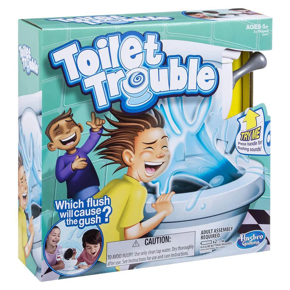 Hasbro Toilet Trouble Game Image 1