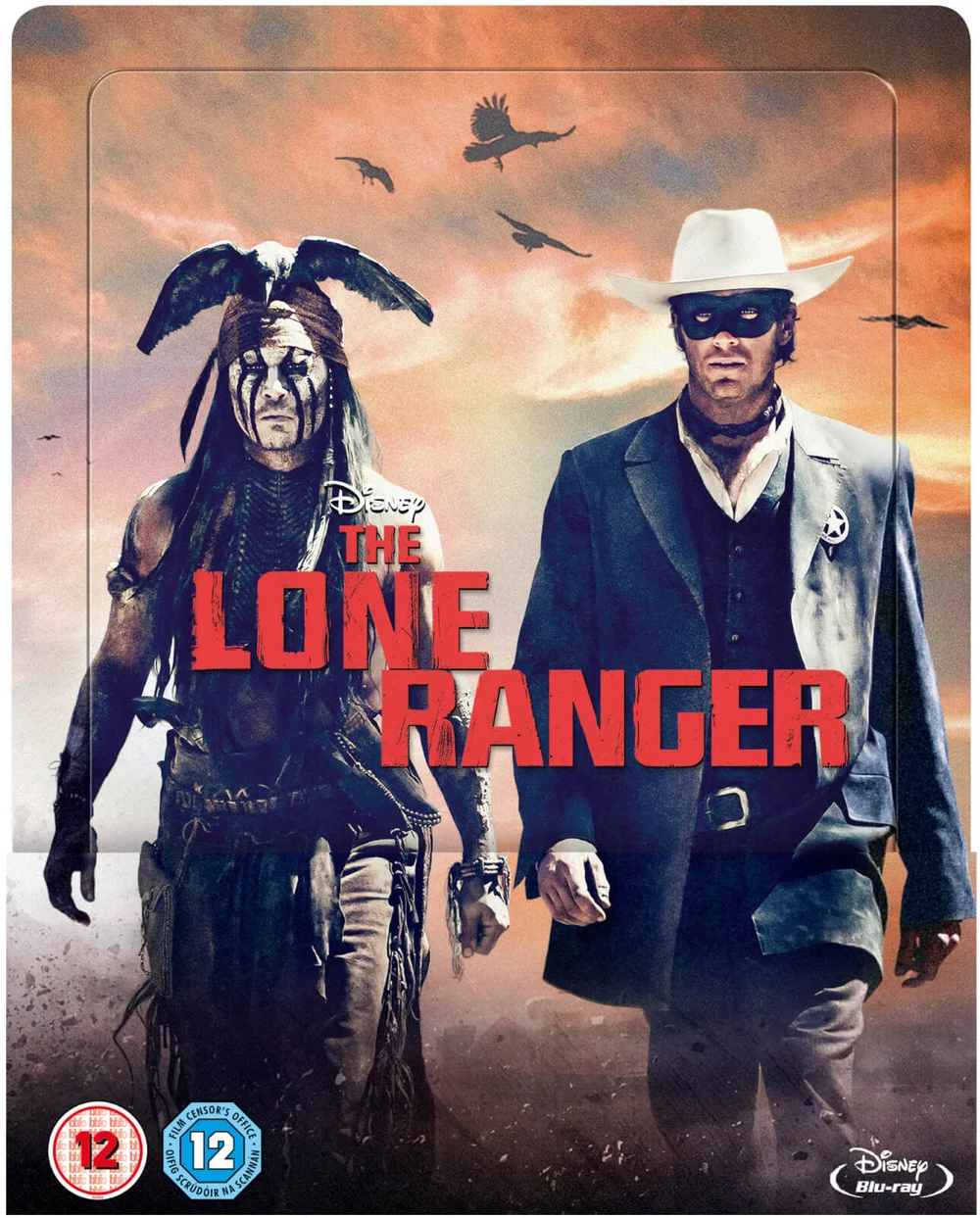 The Lone Ranger - Zavvi Exclusive Lenticular Edition Steelbook Image 1