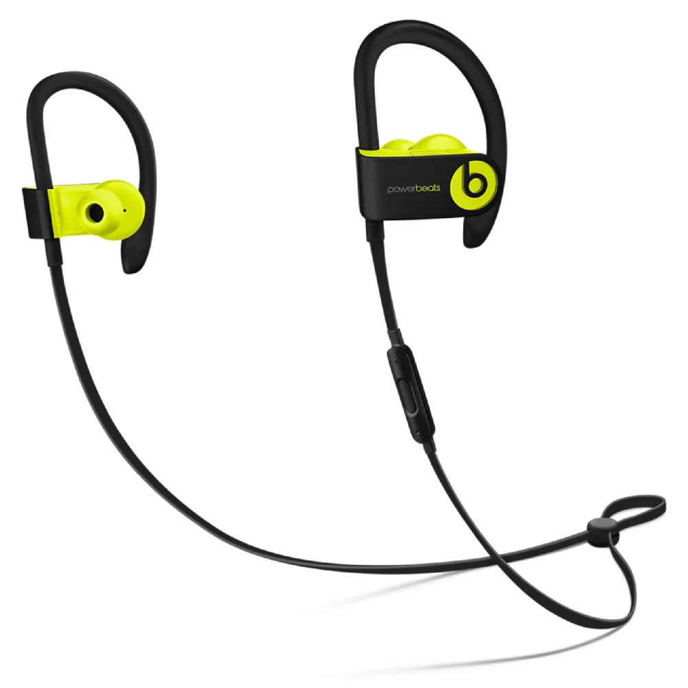 Beats by Dr. Dre Powerbeats3 Wireless Bluetooth Earphones - Shock Yellow Image 1