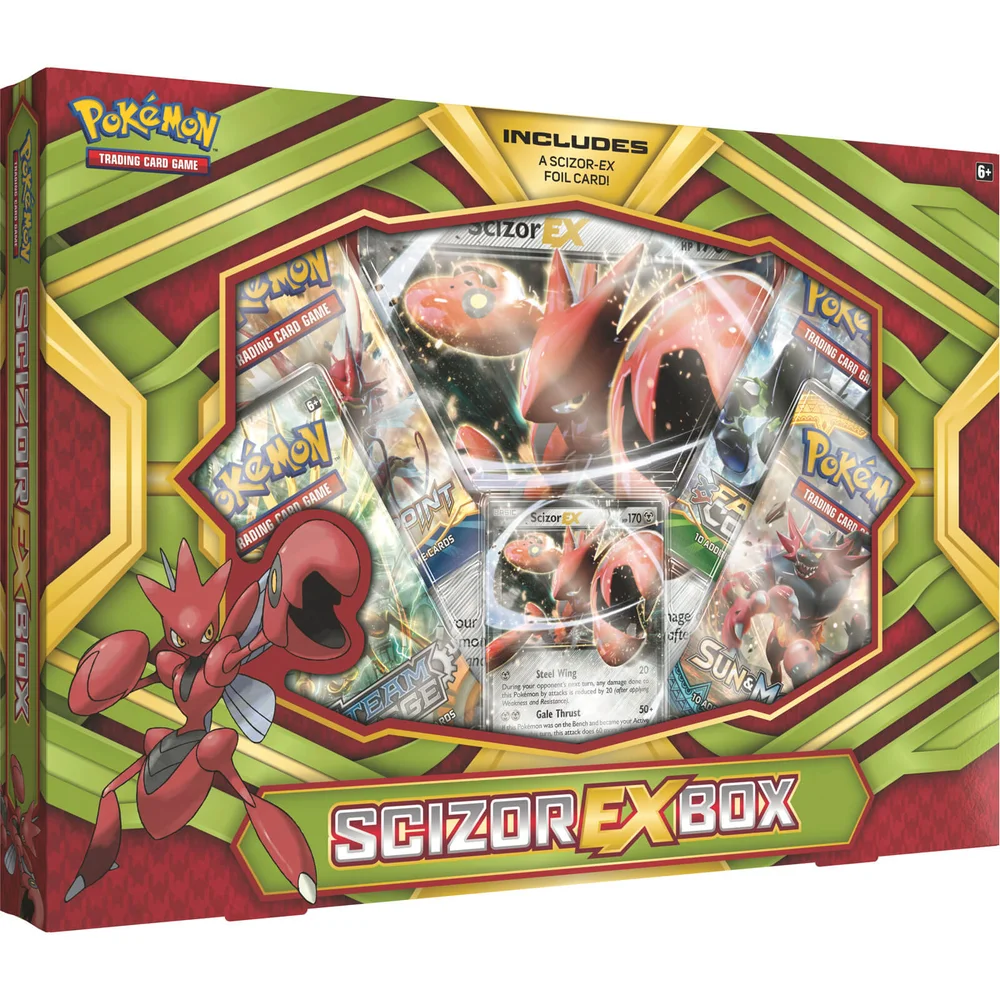 Pokémon TCG: Scizor-EX Box Image 1