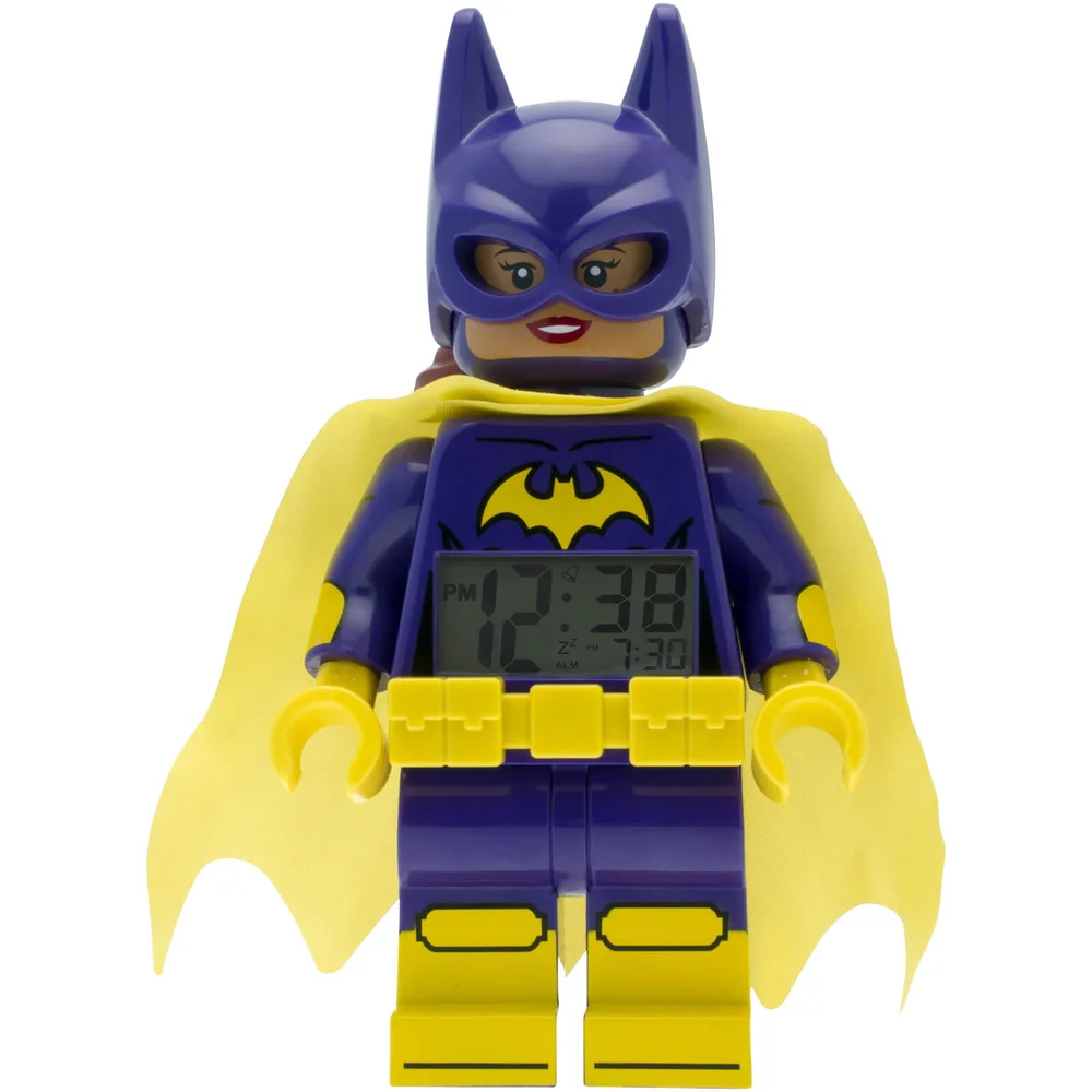 LEGO Batman Movie: Batgirl Minifigure Clock Image 1