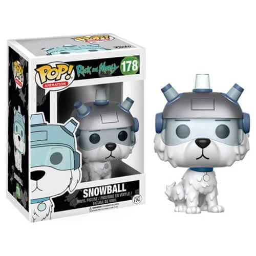 Rick and Morty Snowball Pop! Vinyl Figure Image 1