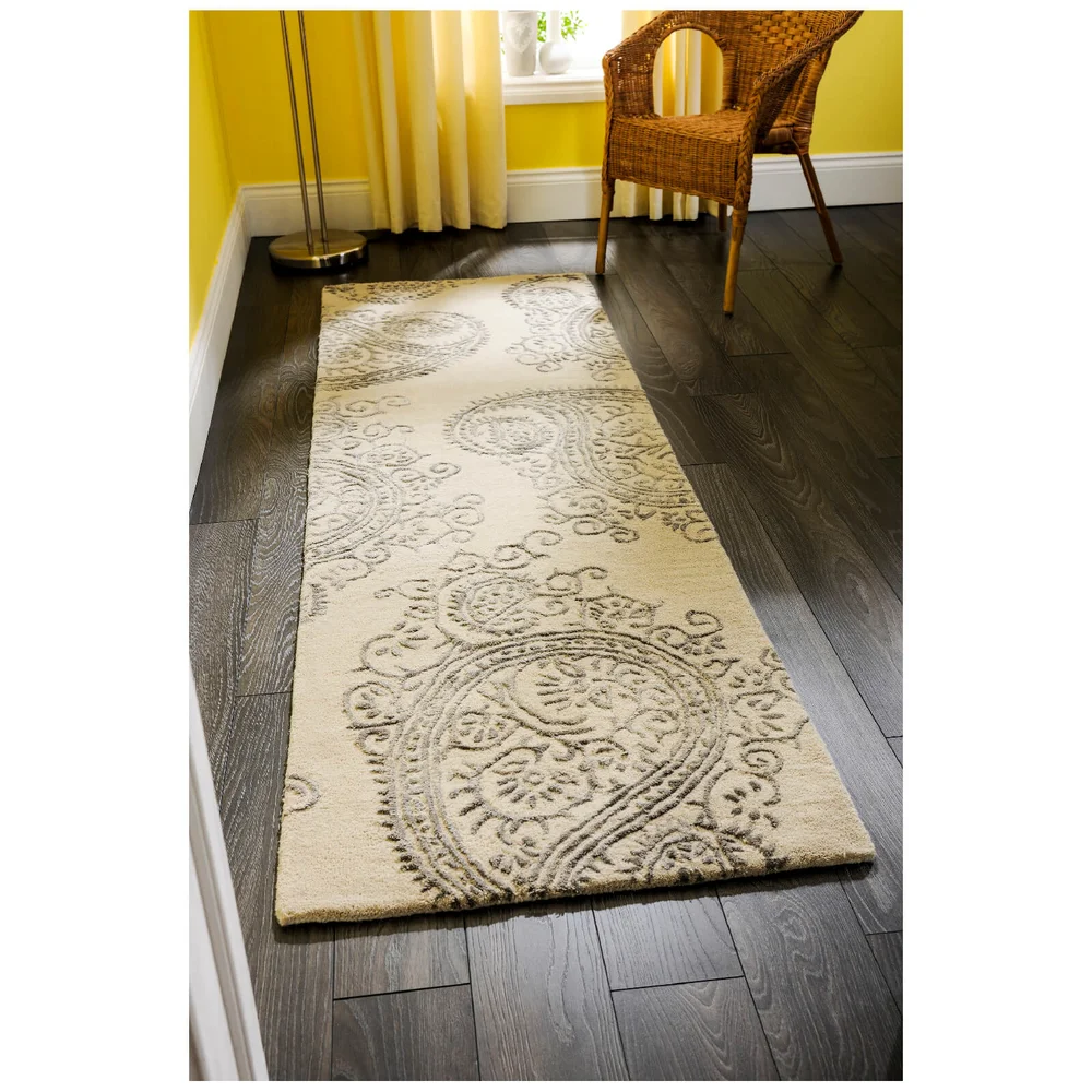 Flair Mayfair Park Rug - Grey (60X230) Image 1