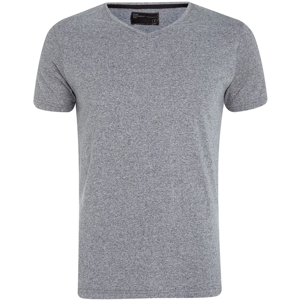 Dissident Men's Guilford V-Neck T-Shirt - Grey - S - Grey Image 1