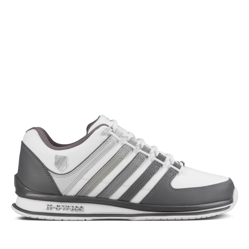 K-Swiss Men's Rinzler SP Trainers - White/Gray Gradient - UK 7/EU 41 - White/Grey Image 1
