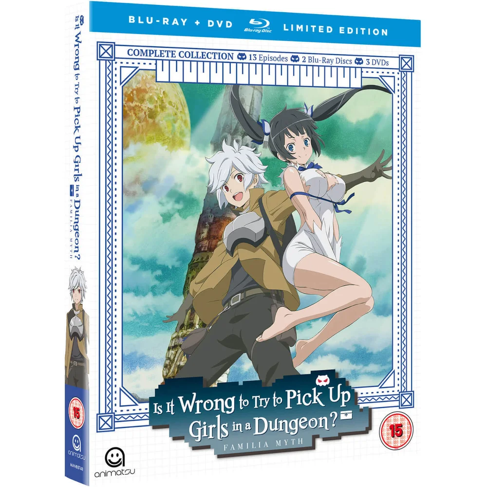 Is It Wrong To Try To Pick Up Girls In A Dungeon? Complete Season 1 Collection - Standard Edition Image 1