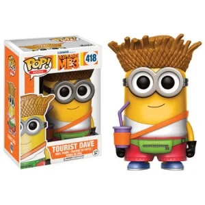 Despicable Me 3 Dave Tourist Pop! Vinyl Figure Image 1