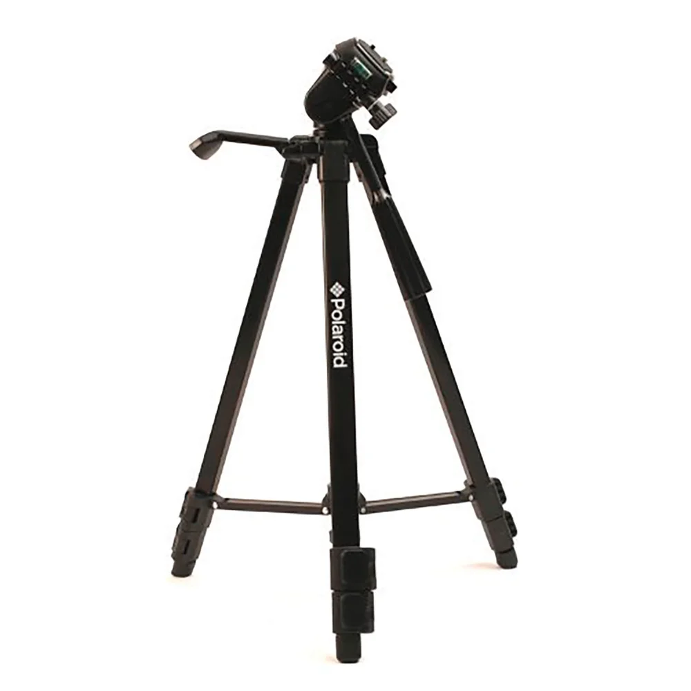 Polaroid 50 Inch Tripod (With Free Carry Case) - Black Image 1