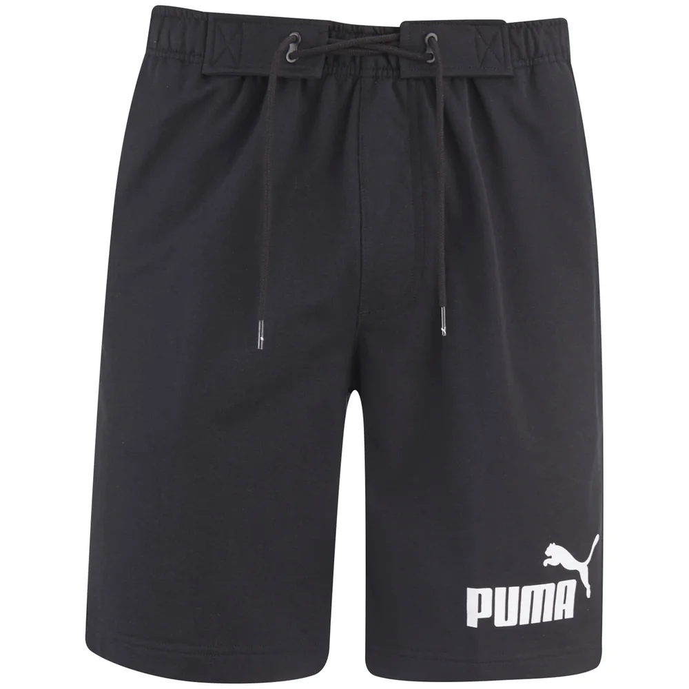 Puma Men's Logo Jog Shorts - Black - M - Black Image 1