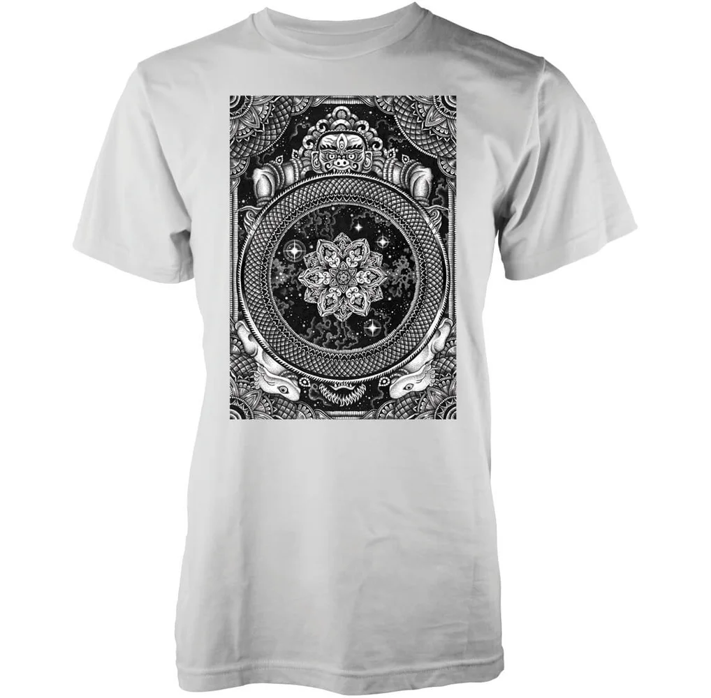 Abandon Ship Men's Jen X Mandala T-Shirt - Black - S - Black Image 1