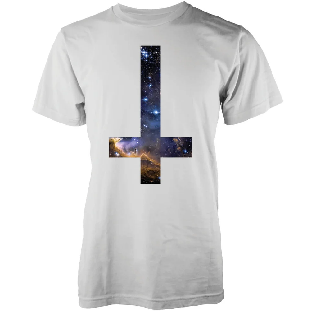 Abandon Ship Men's Cosmic Cross T-Shirt - White - S - White Image 1