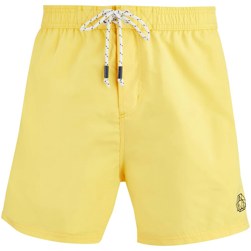 Smith & Jones Men's Antinode Swim Shorts - Yellow Cream - S - Yellow Image 1