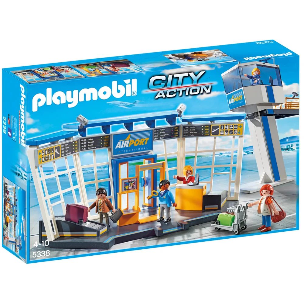Playmobil City Action Airport with Control Tower (5338) Image 1