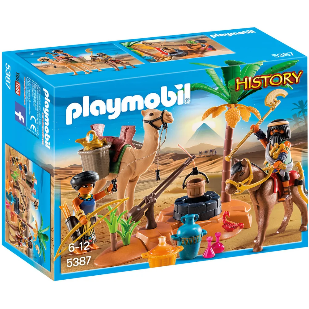 Playmobil History Egyptian Tomb Raiders' Camp (5387) Image 1