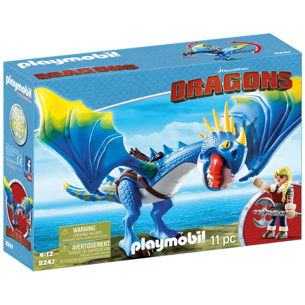 Playmobil How to Train Your Dragon: Astrid with Stormfly (9247) Image 1