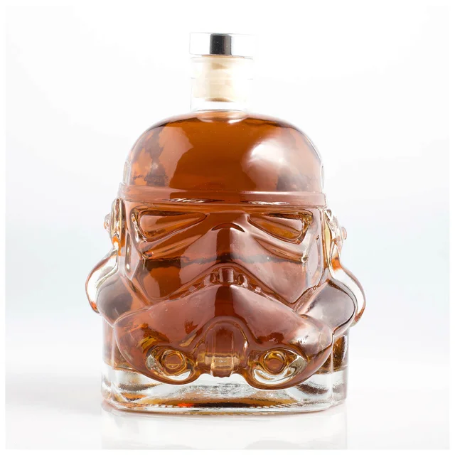 Original Stormtrooper Decanter (750ML) - Clear, based on the Stormtrooper Helmet design