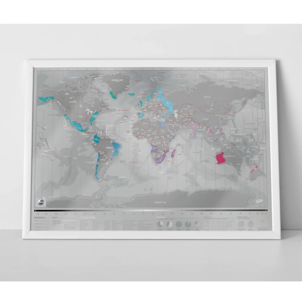 Scratch Map - Platinum Edition Image 1