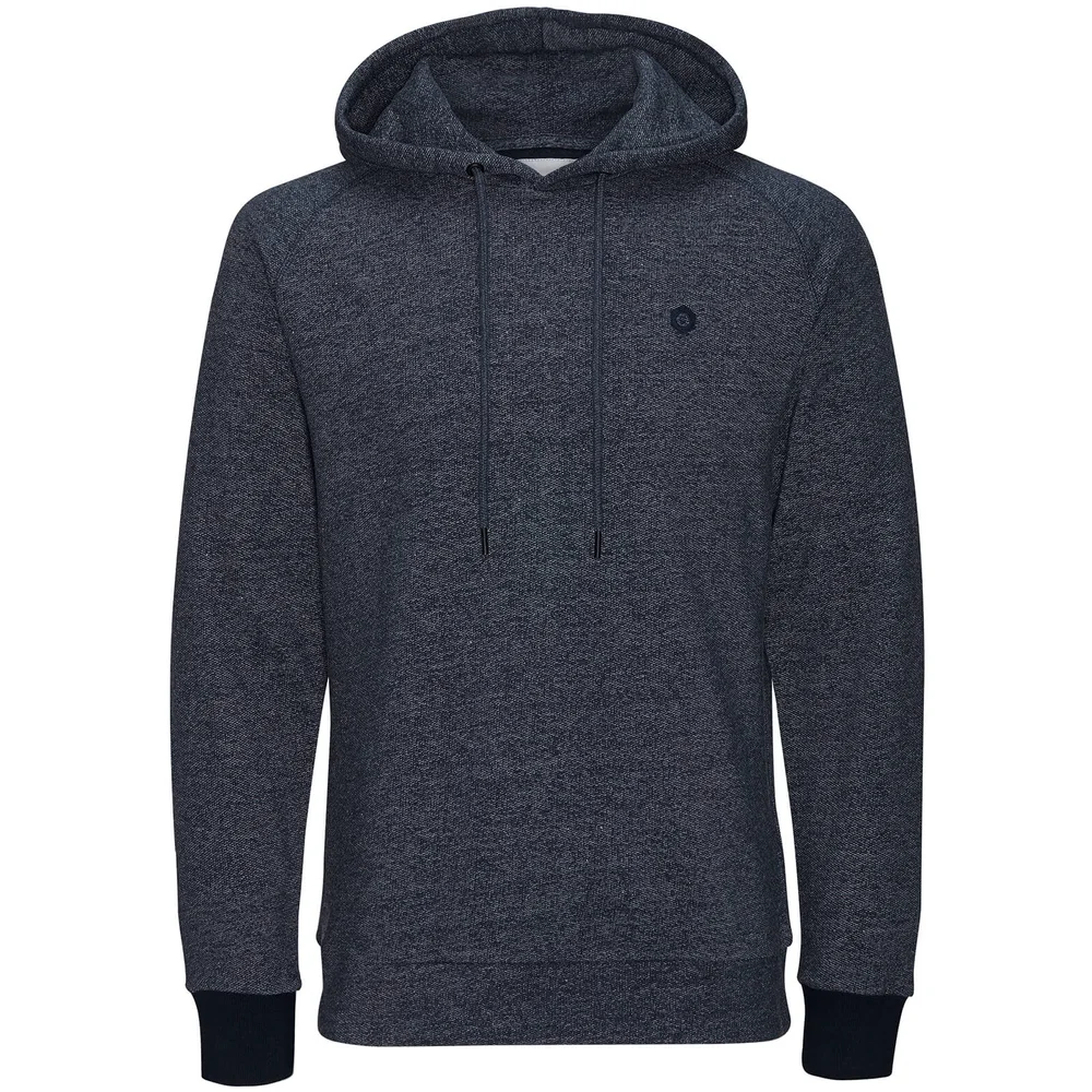 Jack & Jones Core Men's Win Textured Hoody - Sky Captain - S - Blue Image 1