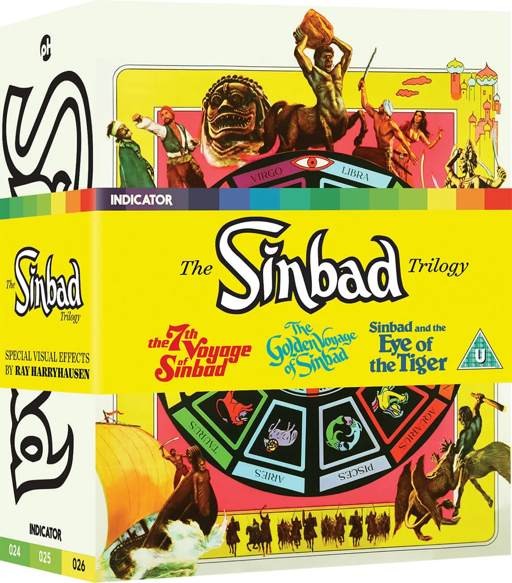 The Sinbad Trilogy - Limited Edition Dual Format (Includes DVD) Image 1