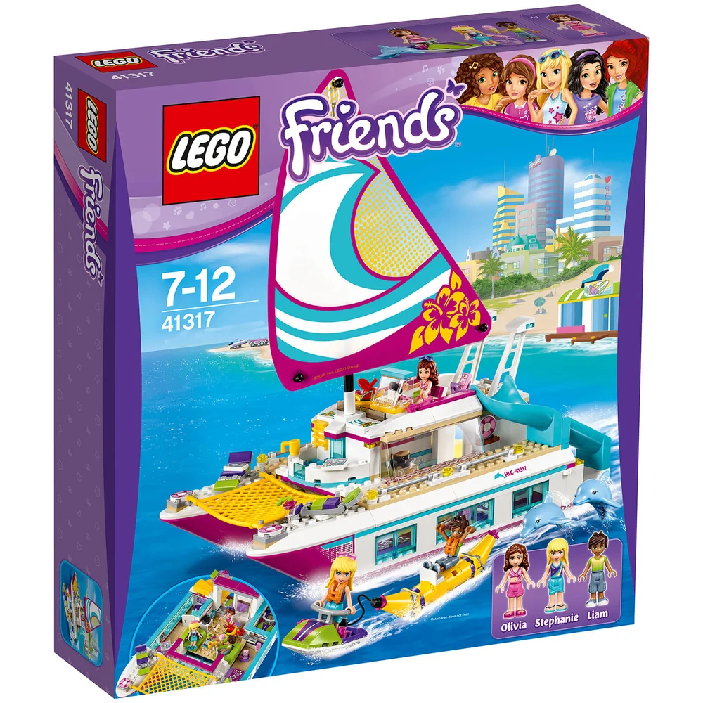 LEGO Friends: Sunshine Catamaran (41317) Image 1