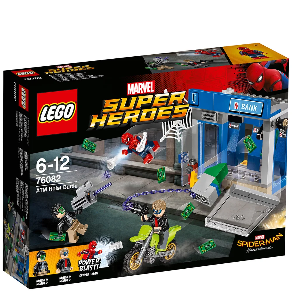 LEGO Marvel Superheroes: Spider-Man ATM Heist Battle (76082) Image 1