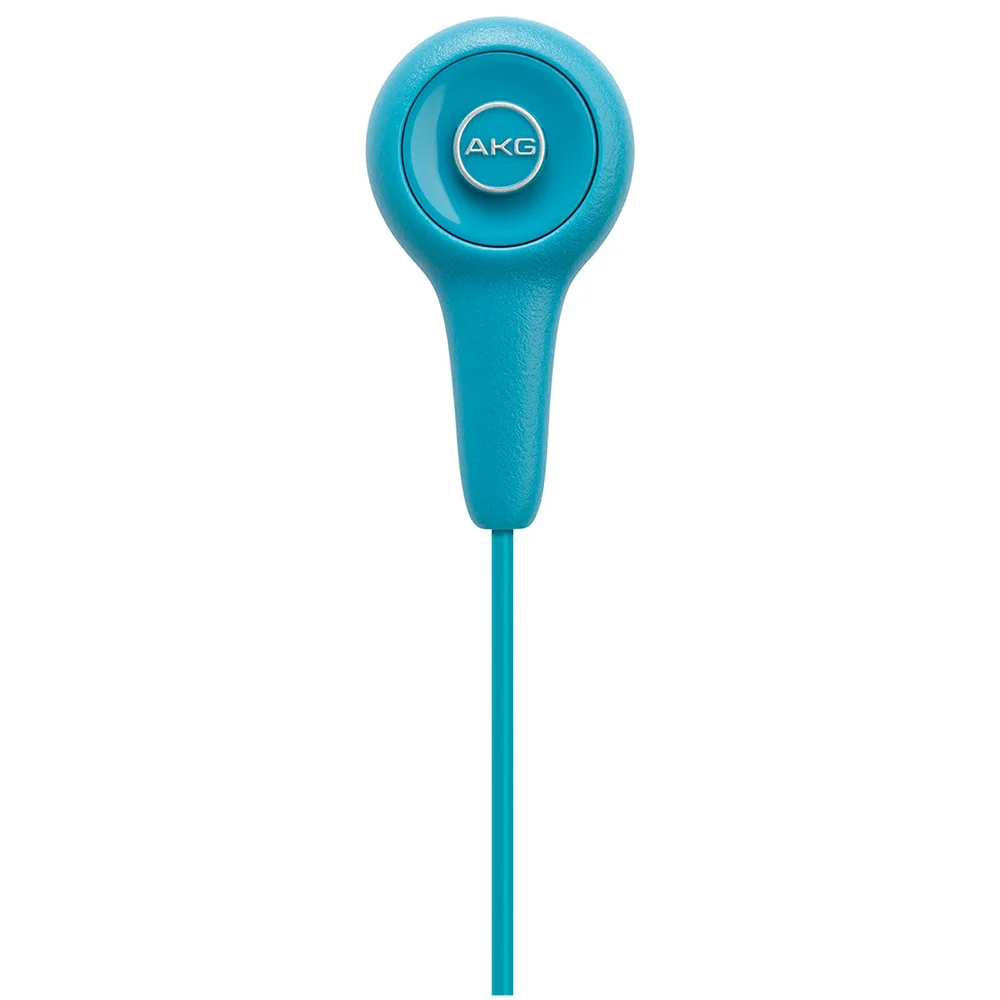 AKG Y10 Comfortable Lightweight Portable Stereo Earphones - Blue Image 1