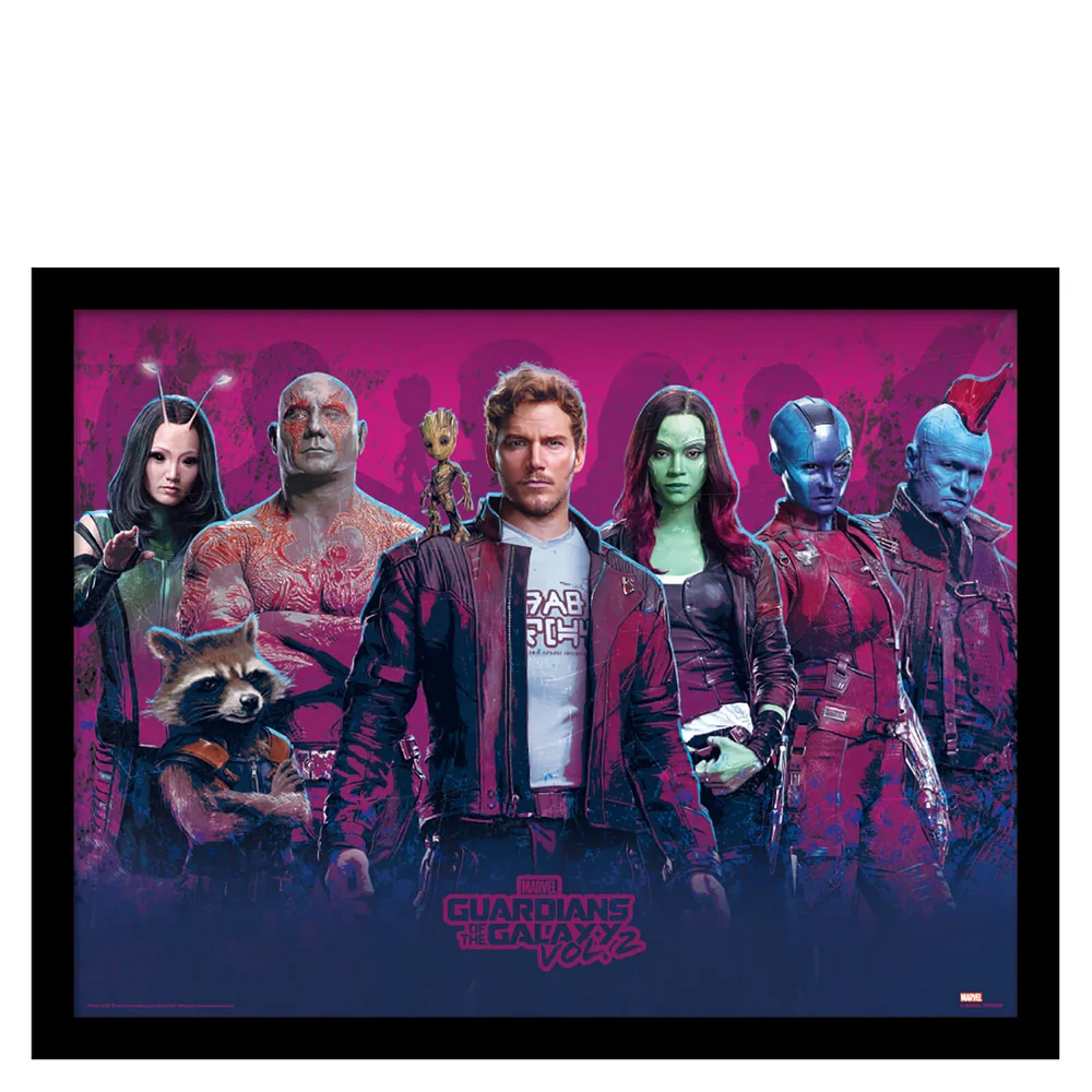 Guardians of the Galaxy Vol. 2 (Characters Vol. 2) Framed 30 x 40cm Print Image 1