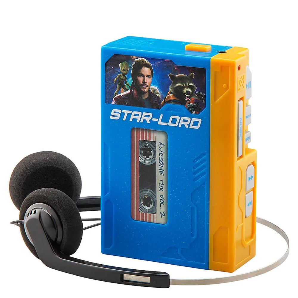 Guardians of the Galaxy Mini Boombox with Headphones Image 1