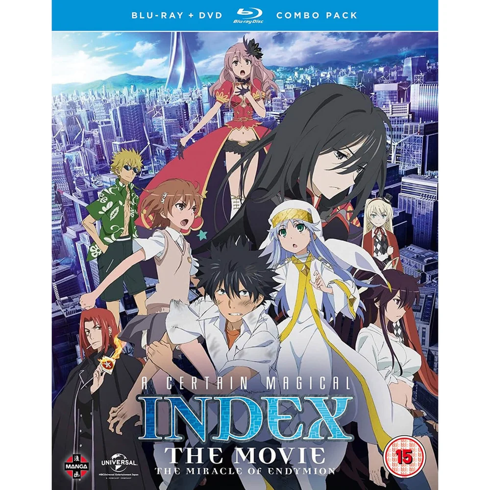 A Certain Magical Index: The Movie - The Miracle of Endymion Blu-ray/DVD Combo Image 1