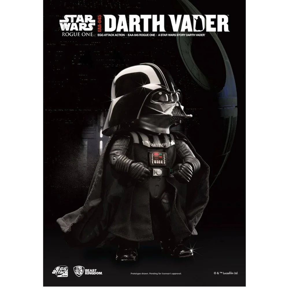 Beast Kingdom Star Wars: Rogue One Egg Attack Darth Vader 15cm Action Figure Image 1