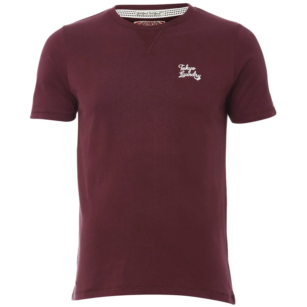 Tokyo Laundry Men's Hemsby Jersey T-Shirt - Wine Tasting - S Image 1