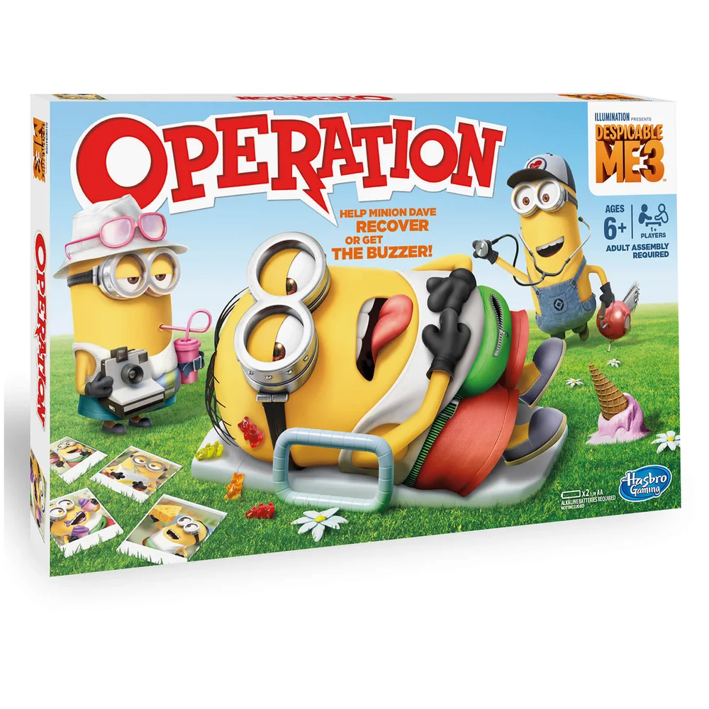 Hasbro Gaming Despicable Me 3 Operation Image 1