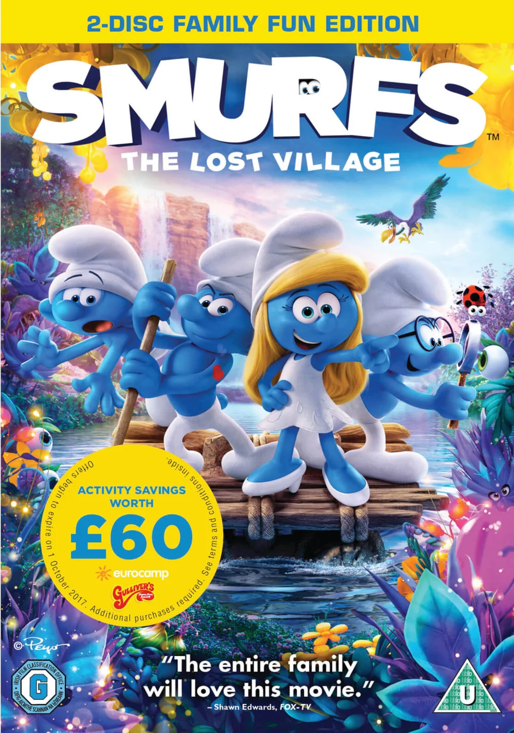 Smurfs: The Lost Village (2 Disc Family Fun Edition) Image 1