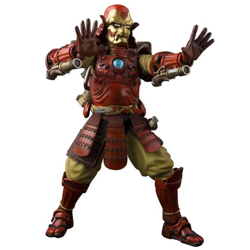 Marvel Comics Meisho Manga Realization Samurai Iron Man Mark III 18cm Action Figure Image 1