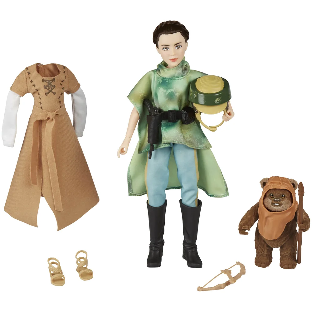 Hasbro Star Wars Forces of Destiny Endor Adventure Action Figures Pack Image 1