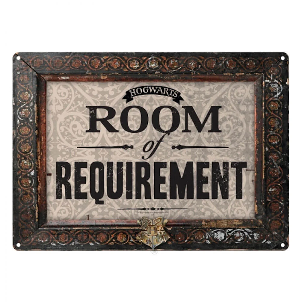 Harry Potter - Room of Requirement Tin Sign Image 1