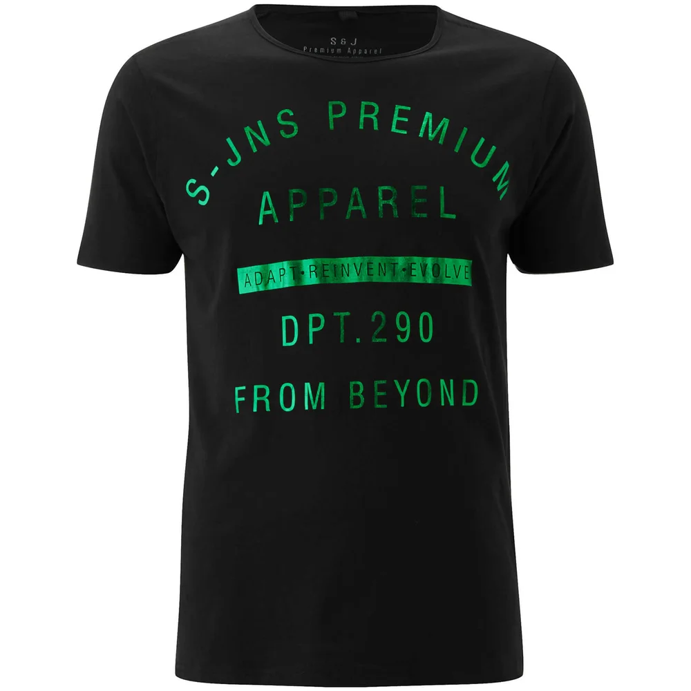 Smith & Jones Men's Quinx T-Shirt - Black - S - Black Image 1