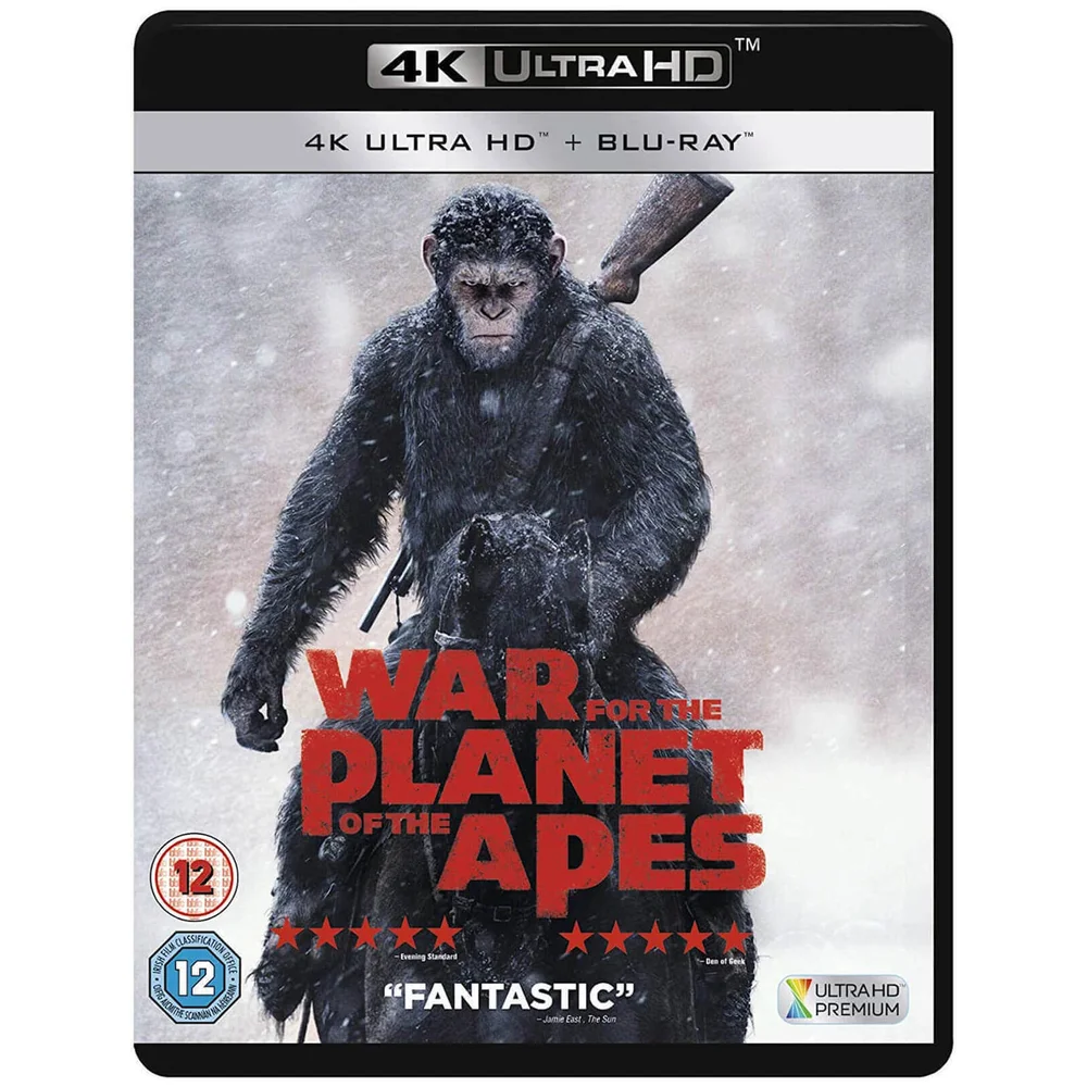 War For The Planet Of The Apes - 4K Ultra HD (Includes Digital Download) Image 1