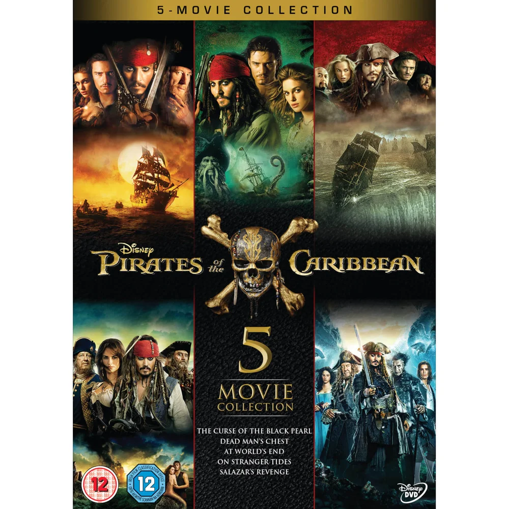 Pirates of the Caribbean: 1-5 Box Set Image 1