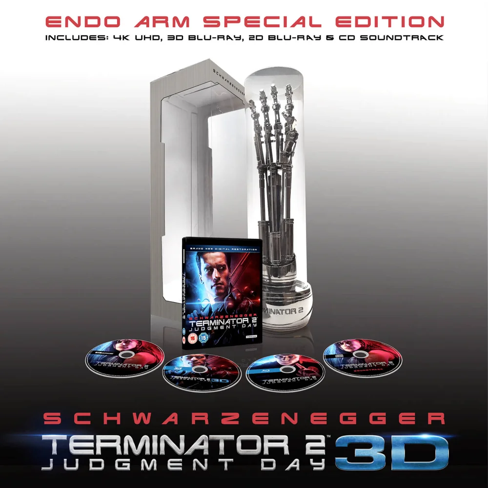 Terminator 2: Endoarm (4K + Blu-ray 3D + Blu-ray + CD) Image 1