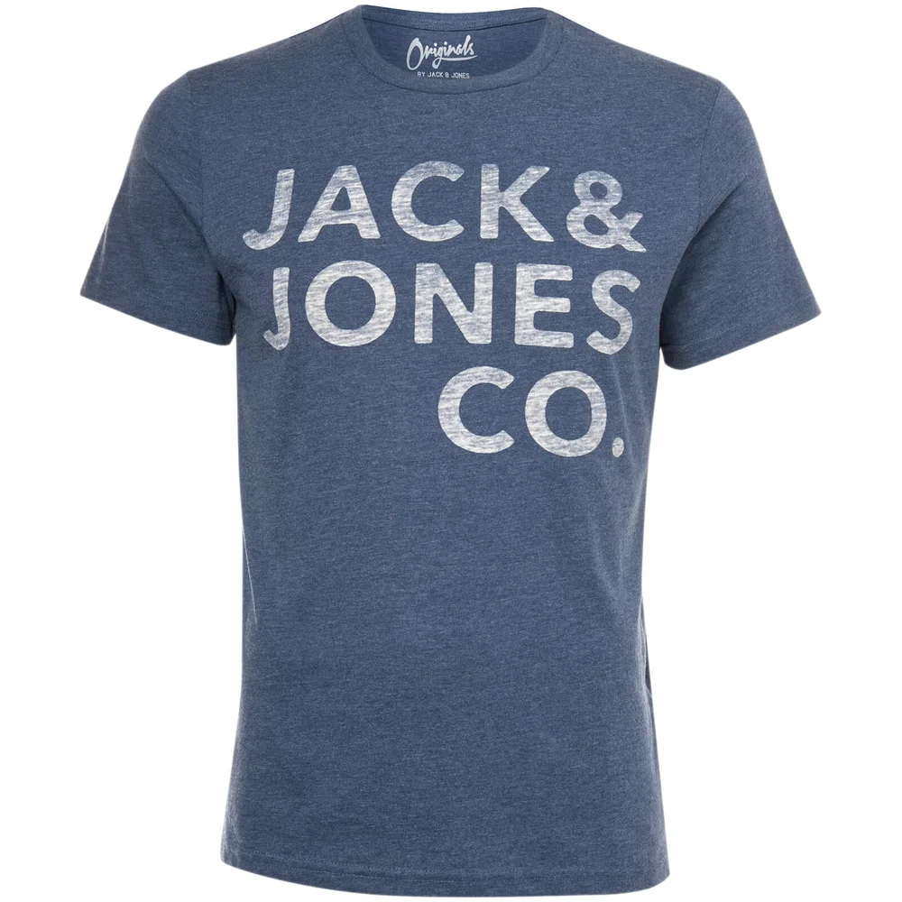 Jack & Jones Originals Men's Inner T-Shirt - Insignia Blue - S - Blue Image 1