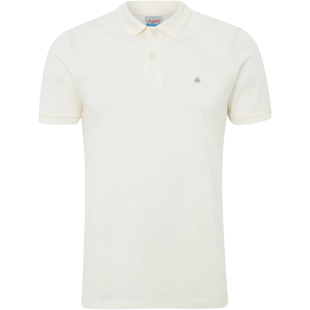 Jack & Jones Originals Men's Per Polo Shirt - White - S - White Image 1